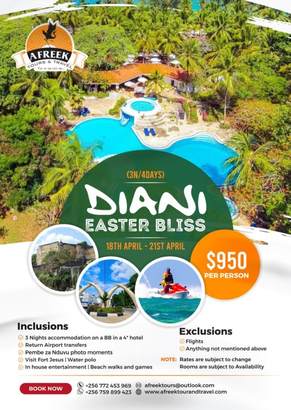 Easter in Diani