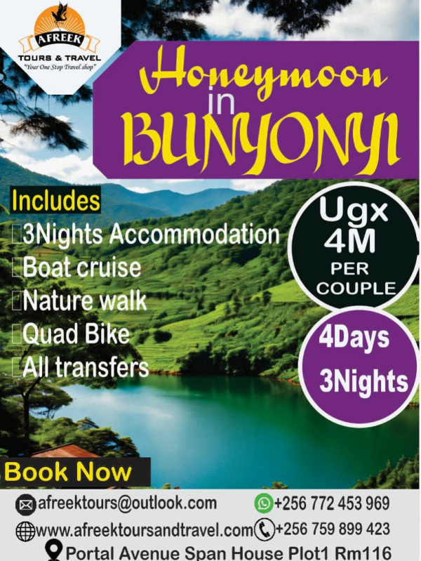 Honeymoon in Bunyonyi