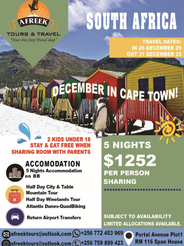 DECEMBER IN CAPE TOWN